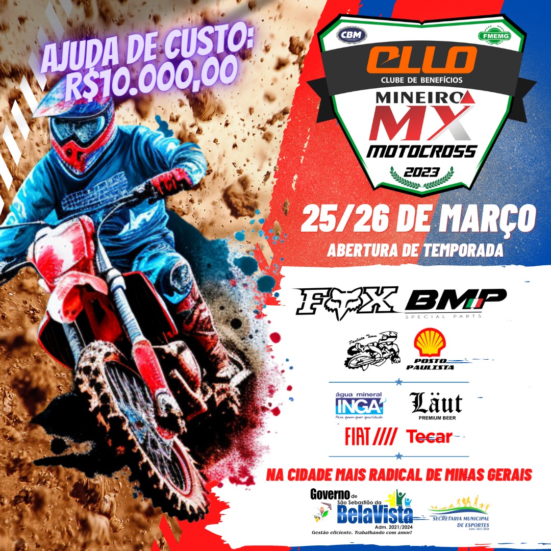 Saiba tudo sobre o Campeonato de Motocross 2023