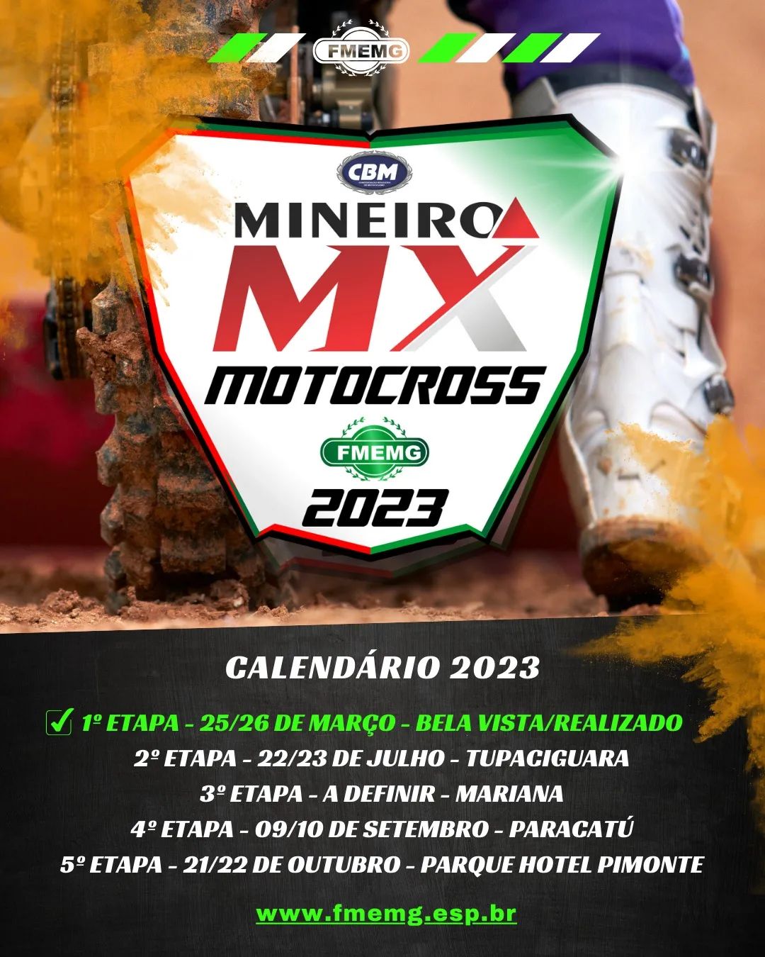 Mineiro de Motocross traz Pimonte de volta ao cenário das
